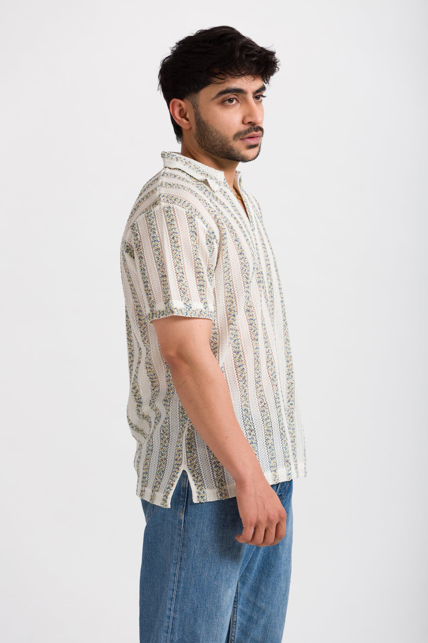 WHITE COASTAL KNIT