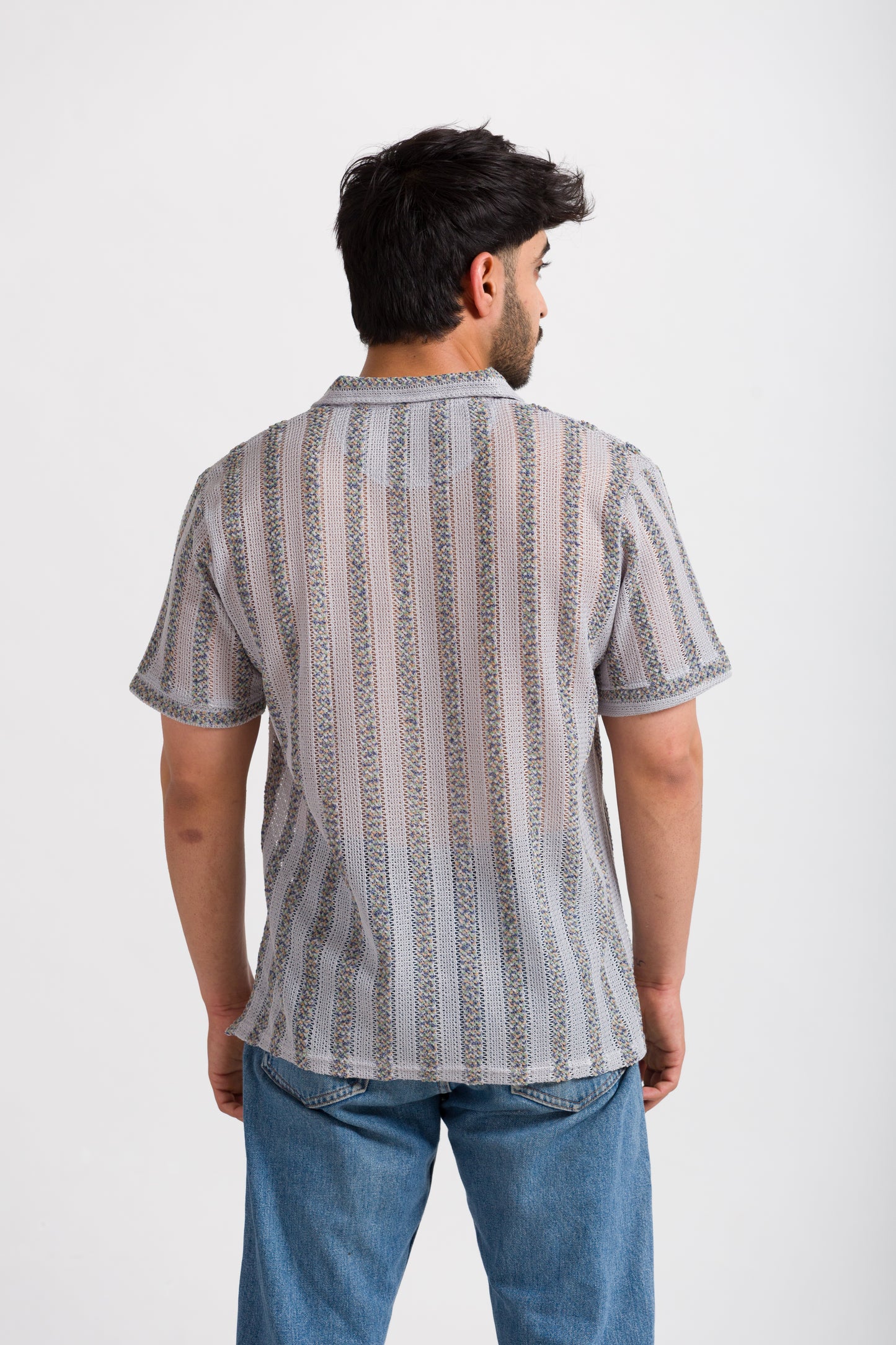 GREY COASTAL KNIT