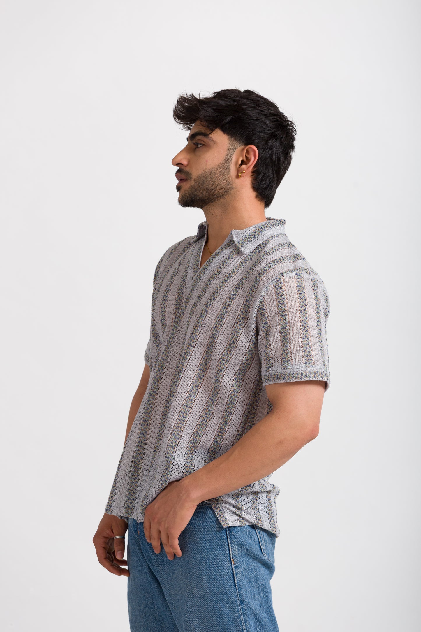 GREY COASTAL KNIT