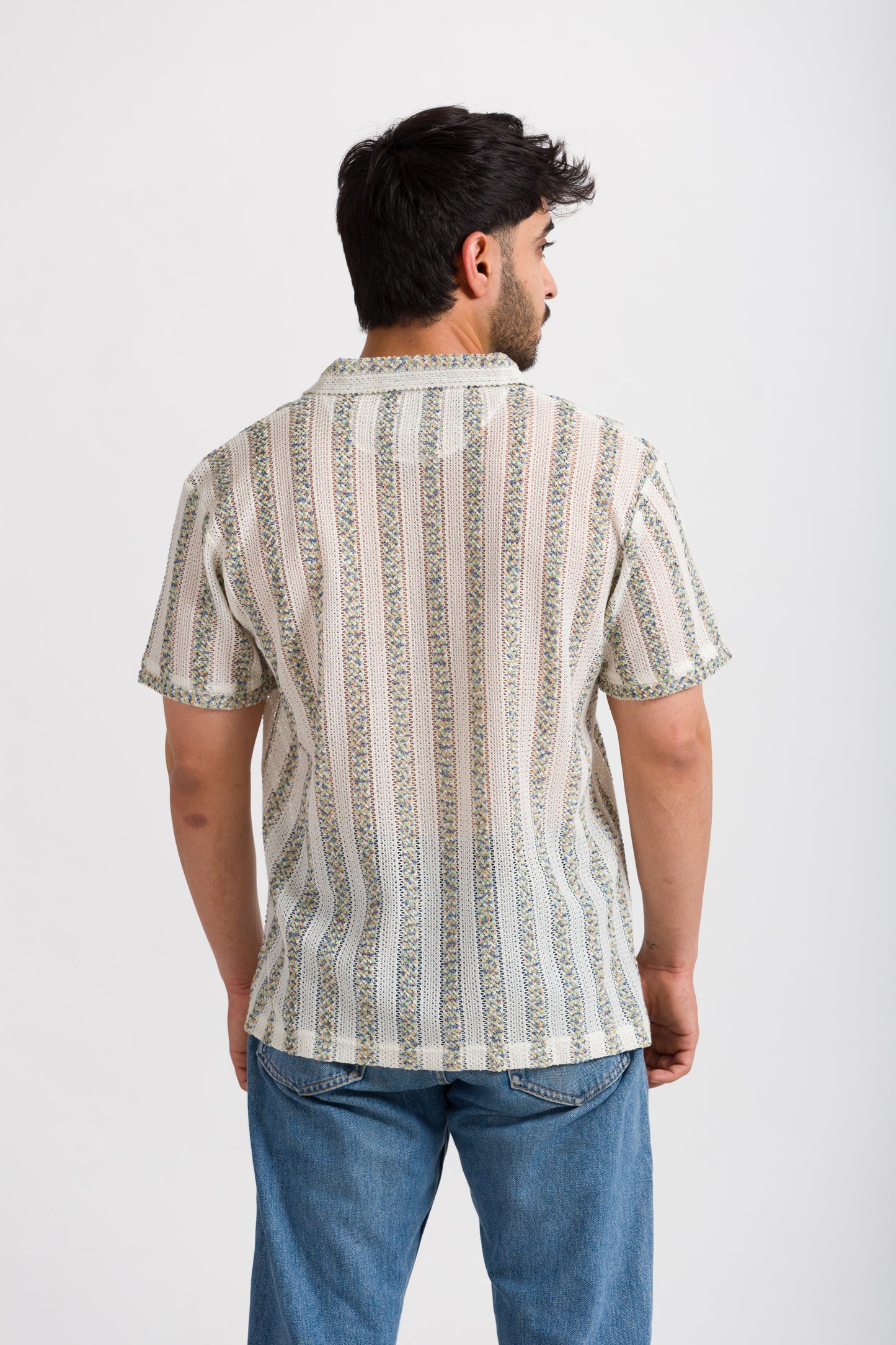 WHITE COASTAL KNIT